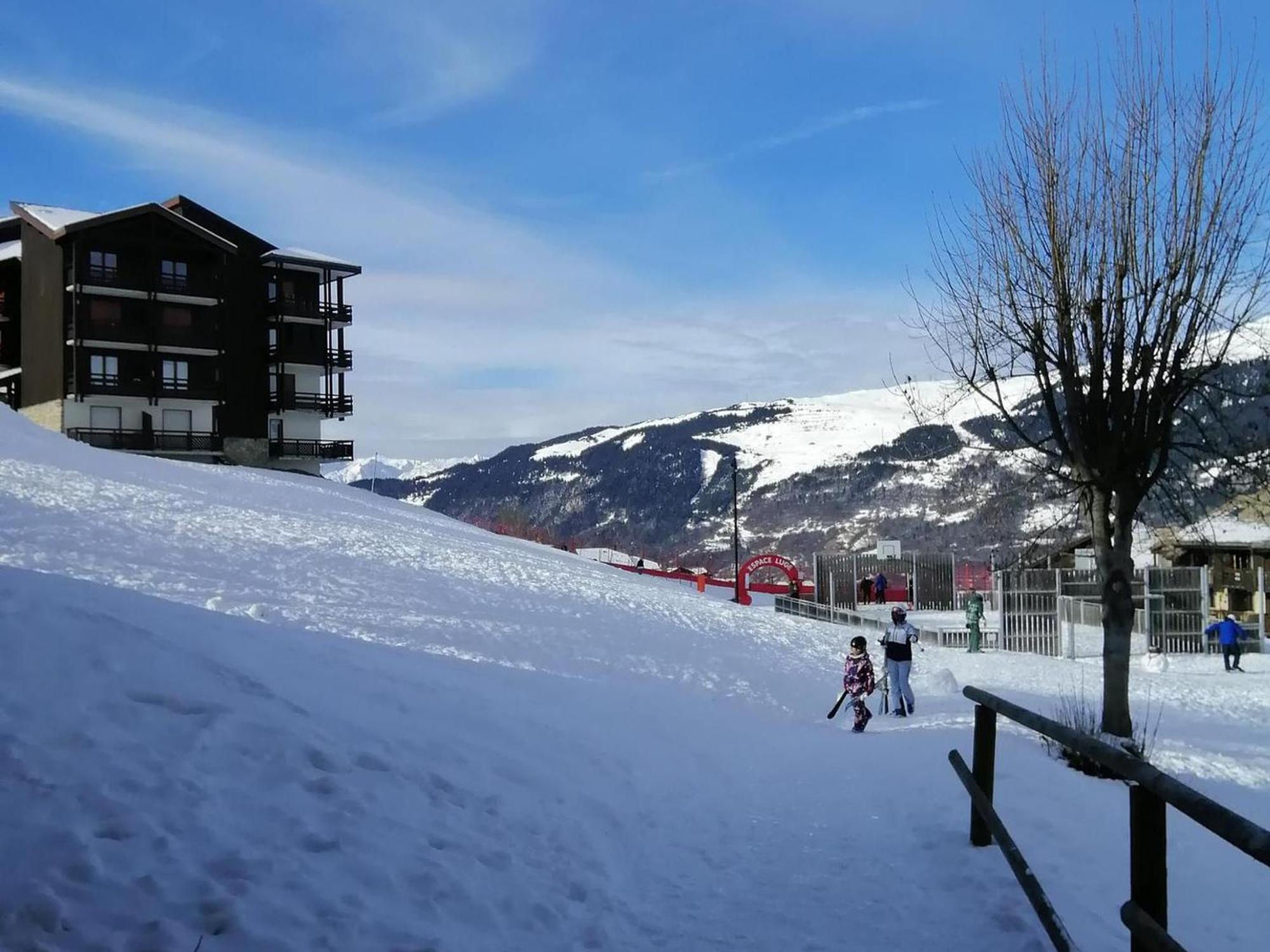 Studio Fonctionnel Pres Des Pistes Avec Kitchenette Et Parking - Fr-1-181-2548 Apartment La Plagne Exterior photo